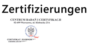 certyfikaty ger
